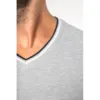 T-shirt maille piquée col V homme