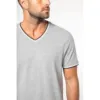 T-shirt maille piquée col V homme