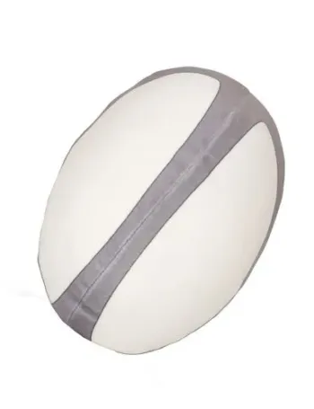 Ballon de rugby zippé