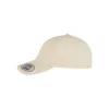 Casquette Dad en jute unisexe blanc cassé 2 Casquette Dad en jute unisexe