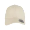 Casquette Dad en jute unisexe blanc cassé 1 Casquette Dad en jute unisexe