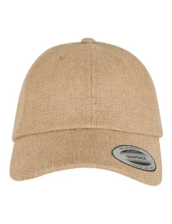 Casquette Dad en jute unisexe