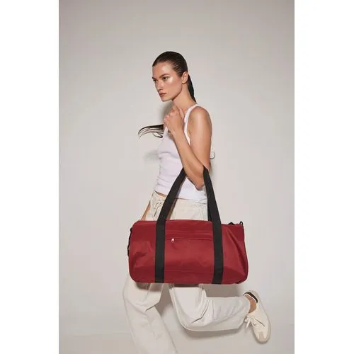 Sac tubulaire recyclé avec poche frontale