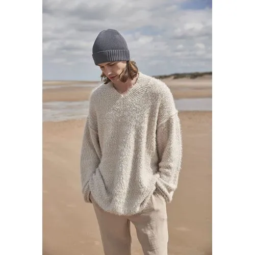 Bonnet en coton biologique avec patch technique