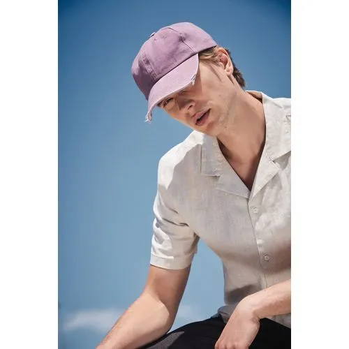 Casquette vintage effet déchiré – 6 panneaux 10 Casquette vintage effet déchiré - 6 panneaux