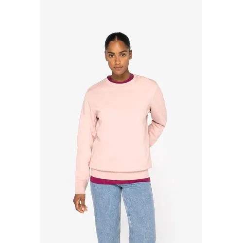 Sweat-shirt écoresponsable à col rond unisexe