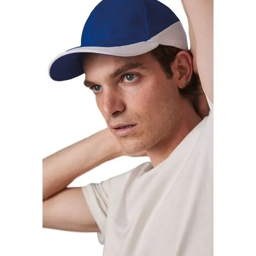 Racing - Casquette bicolore 6 panneaux