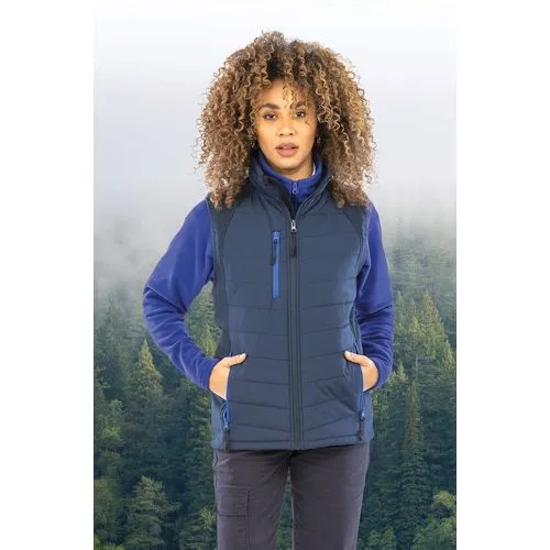Gilet softshell rembourré black compass recyclé