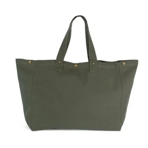 Sac de shopping en coton délavé