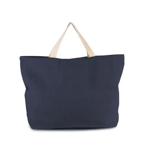 Grand sac de shopping fourre-tout esprit rustique
