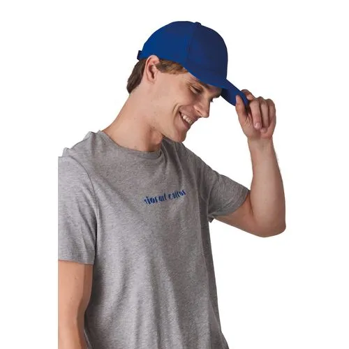 Casquette 6 panneaux en coton bio 6 Casquette 6 panneaux en coton bio