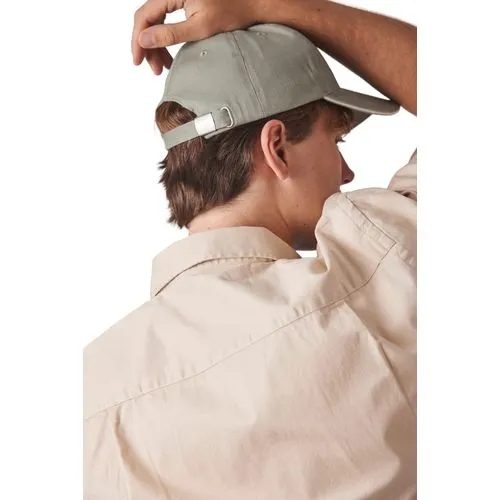 Casquette en coton biologique à sandwich contrasté - 6 panneaux