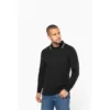 Polo maille piquée manches longues homme 1 Polo maille piquée manches longues homme