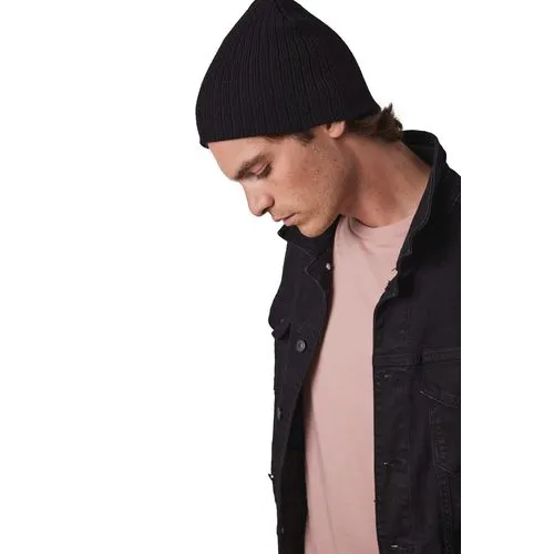 Bonnet tricot côtelé