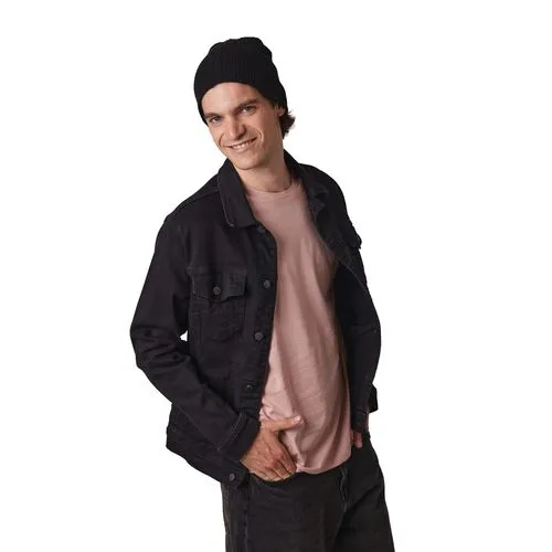 Bonnet tricot côtelé