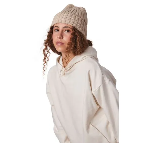 Bonnet à double côte et revers