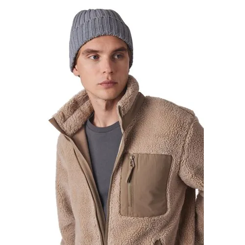 Bonnet à double côte et revers