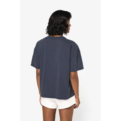T-shirt écoresponsable oversize délavé femme