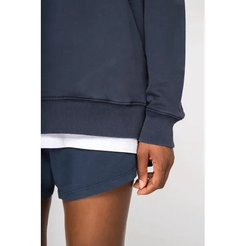 Sweat-shirt écoresponsable à capuche délavé oversize unisexe