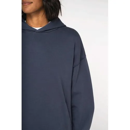 Sweat-shirt écoresponsable à capuche délavé oversize unisexe