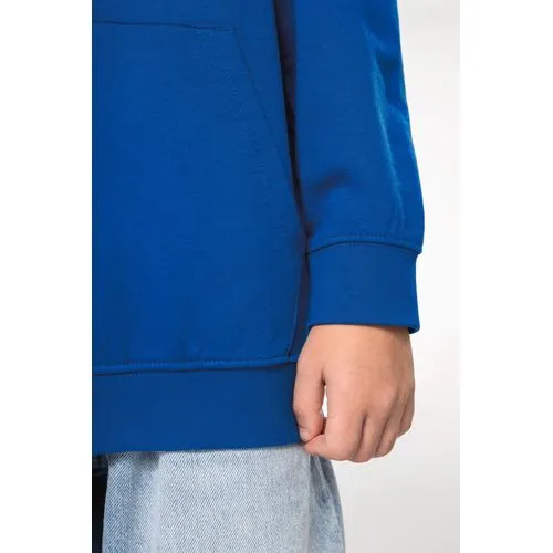 Sweat-shirt capuche contrastée enfant 7 Sweat-shirt capuche contrastée enfant