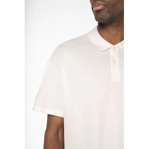 Polo écoresponsable maille piquée à épaules tombantes homme