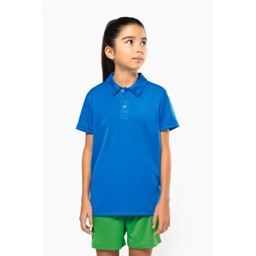 Polo sport manches courtes enfant
