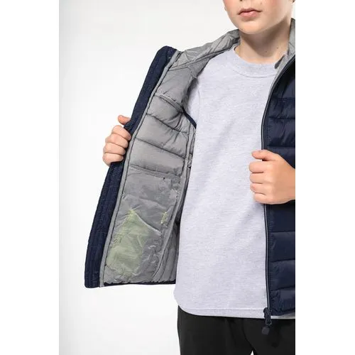 Bodywarmer à capuche enfant