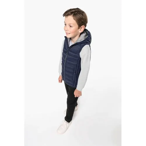 Bodywarmer à capuche enfant