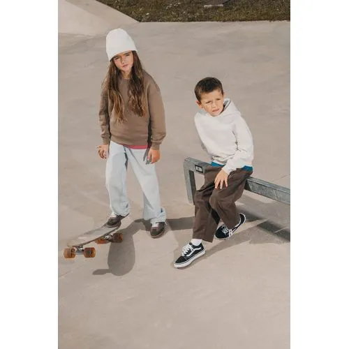 Sweat-shirt écoresponsable à col rond oversize enfant 5 Sweat-shirt écoresponsable à col rond oversize enfant