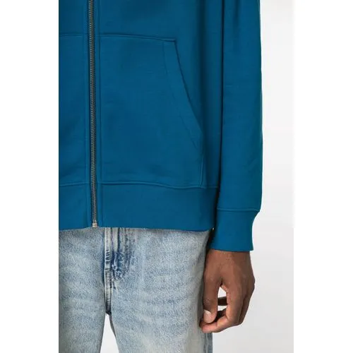 Sweat-shirt écoresponsable zippé à capuche unisexe