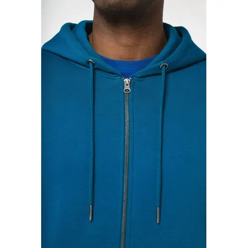 Sweat-shirt écoresponsable zippé à capuche unisexe