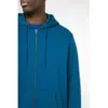 Sweat-shirt écoresponsable zippé à capuche unisexe