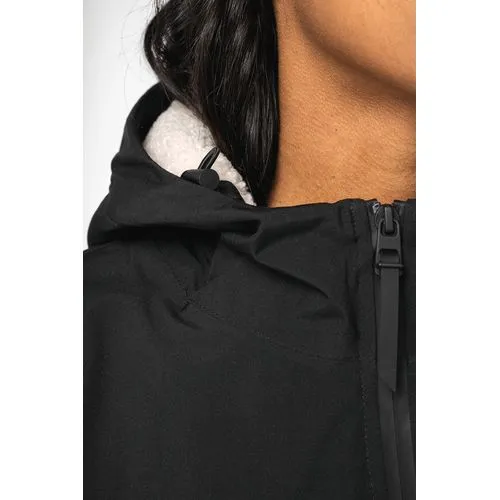 Veste écoresponsable imperméable doublée en sherpa unisexe