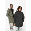 Veste écoresponsable imperméable doublée en sherpa unisexe