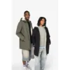 Veste écoresponsable imperméable doublée en sherpa unisexe
