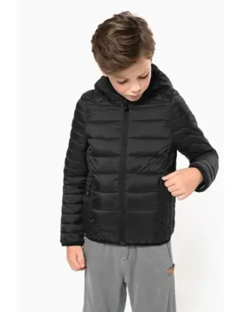 Doudoune légère capuche enfant