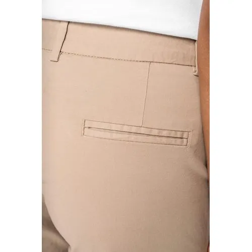 Bermuda chino écoresponsable femme