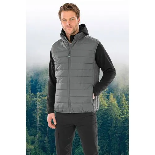 Bodywarmer recyclé et matelassé Core