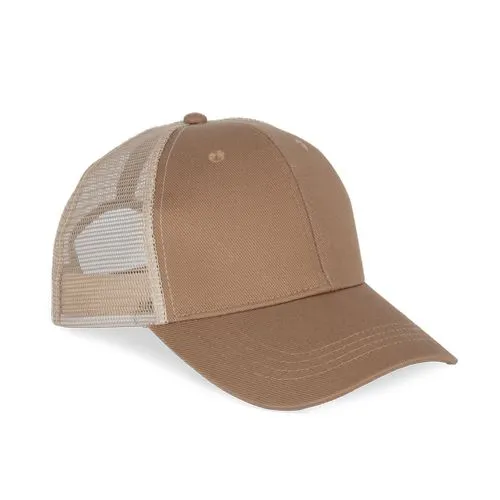 Casquette trucker écoresponsable 6 panneaux unisexe
