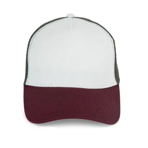 Casquette trucker écoresponsable 5 panneaux unisexe