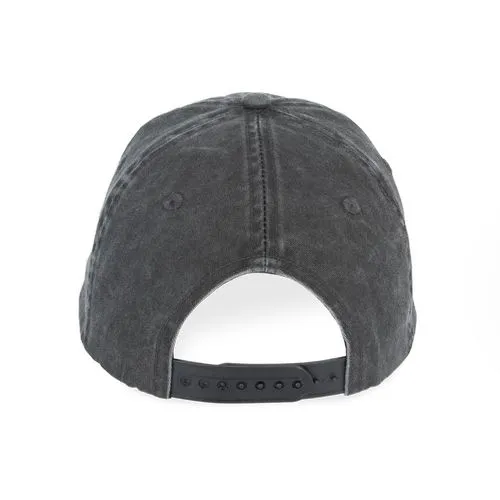 Casquette écoresponsable effet déchiré unisexe noir délavé 3 Casquette écoresponsable effet déchiré unisexe