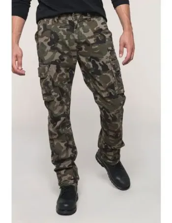 Pantalon multipoches homme 1 Pantalon multipoches homme