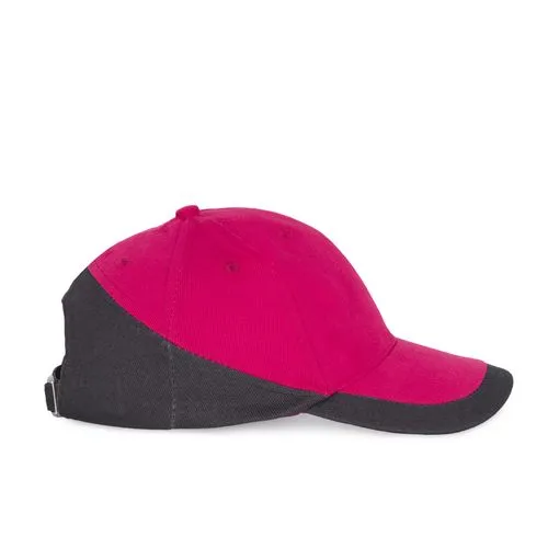 Racing - Casquette bicolore 6 panneaux