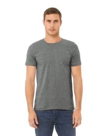 T-shirt homme col rond Heather