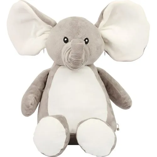 Peluche zippée Éléphant