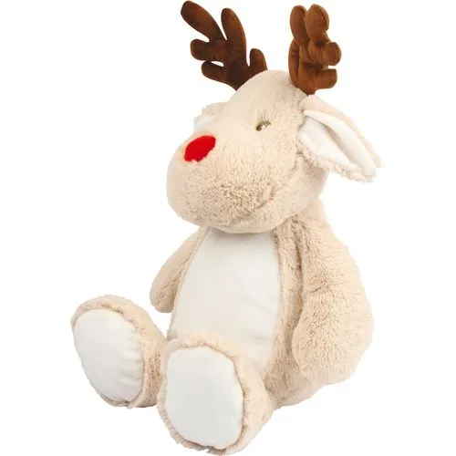 Peluche zippée Renne