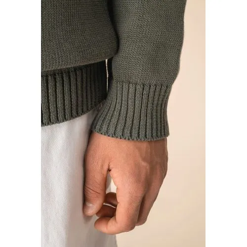 Pull homme à col polo