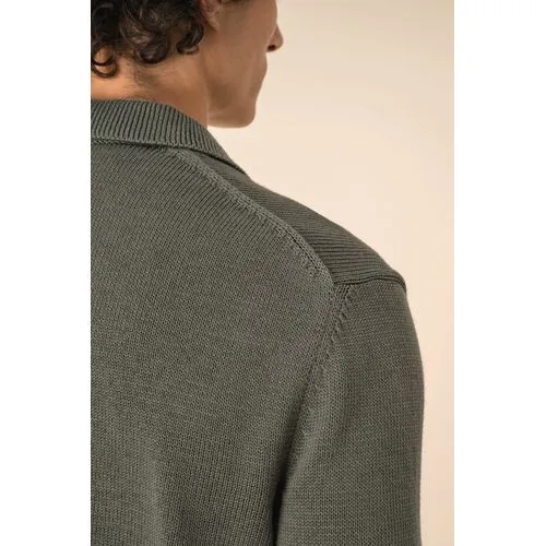 Pull homme à col polo