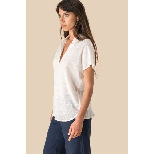 Polo en lin femme 4 Polo en lin femme